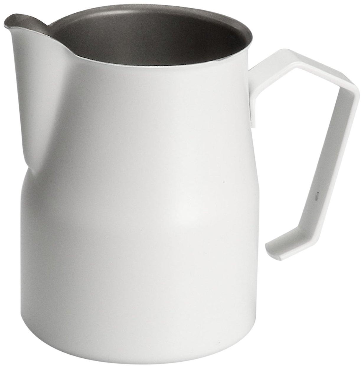 Motta Europa Milchkännchen, Professionell Antihaftbeschichtet (500 Ml, Weiß)