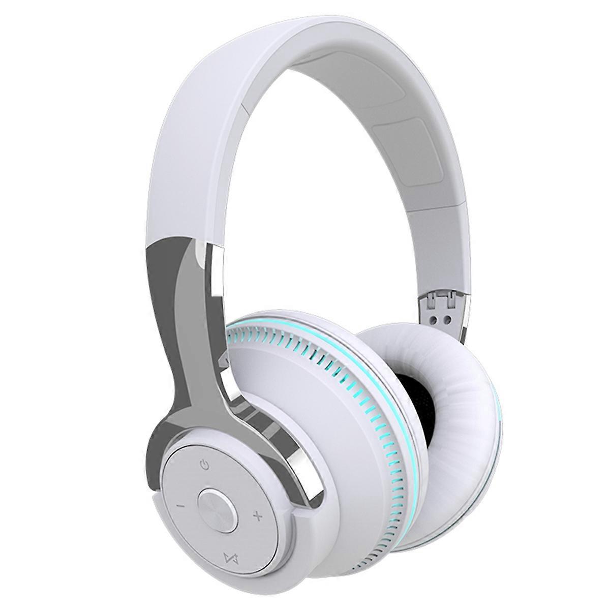 Kabelloses Headset Mit Geräuschunterdrückung Für Smartphones Und Pc-gaming-headsets – Weiß