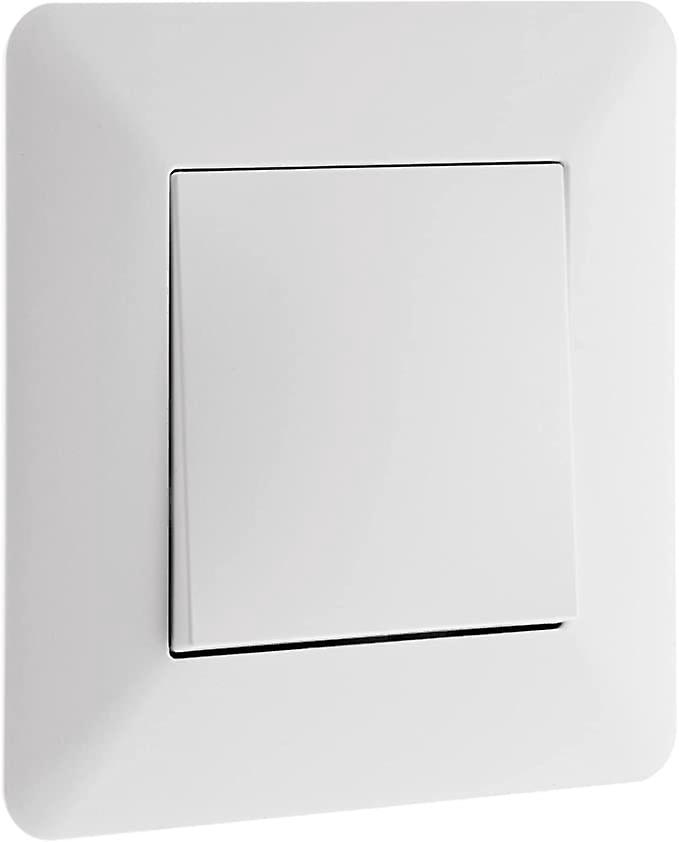 Weißer Zweiwegeschalter