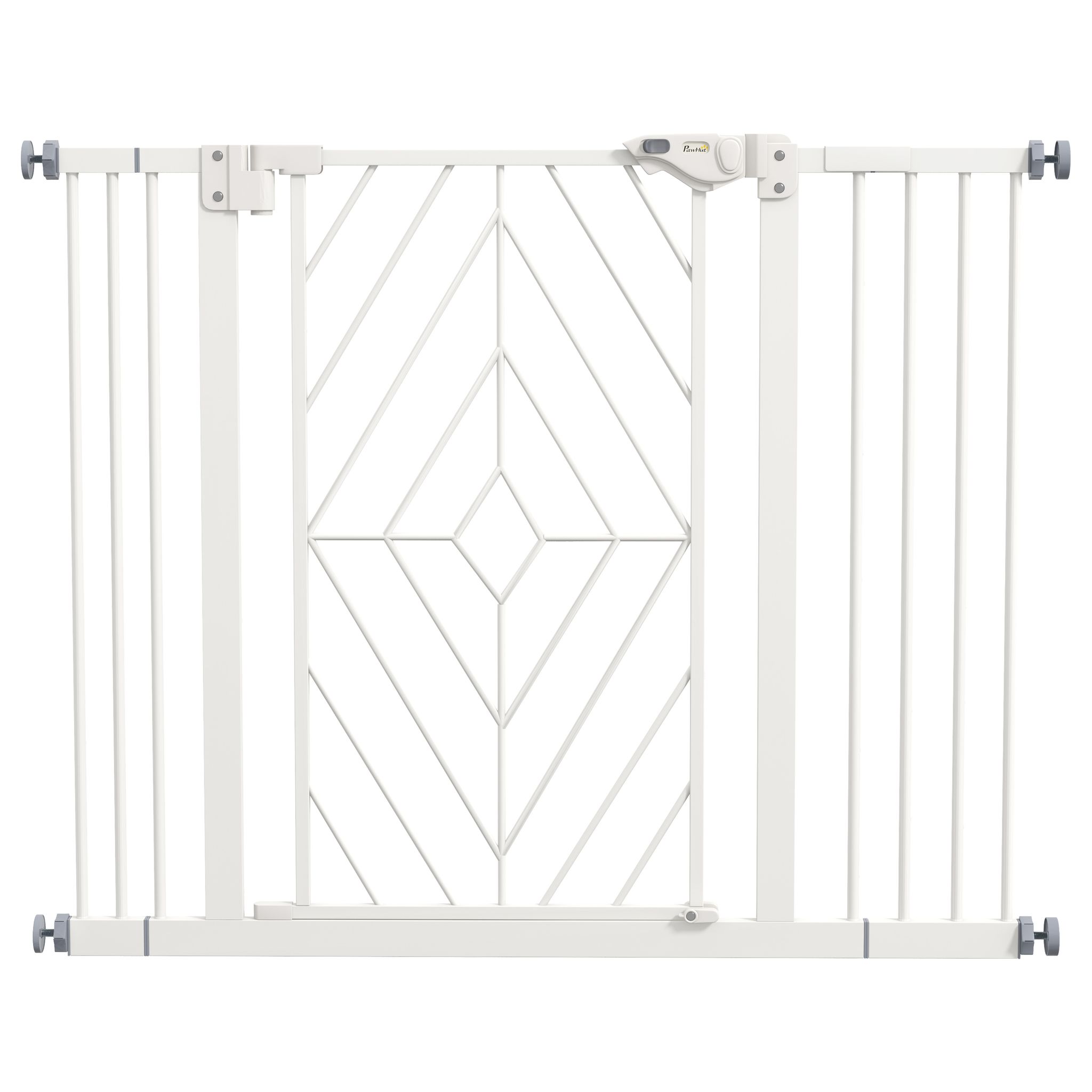 Treppenschutzgitter Und Türschutzgitter, Hundeschutzgitter, 100 X 4 X 76 Cm, Weiß