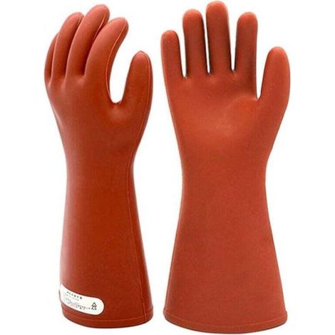 Isolierhandschuhe Für Elektriker – Hochspannungsschutzhandschuhe 12 Kv, Ce-norm En 60903, Damen-größe, Stoßstrombeständig, Für Professionellen Einsatz