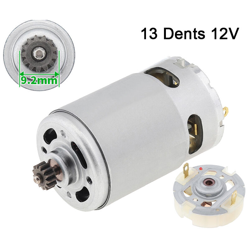 Gleichstrommotor Mit Drehzahlumschaltung, Typ Rs550, 12 V, 13 Zähne, Mit Integrierten Ersatzbürsten, Ideal Für Industrielle Anwendungen Und Robotik