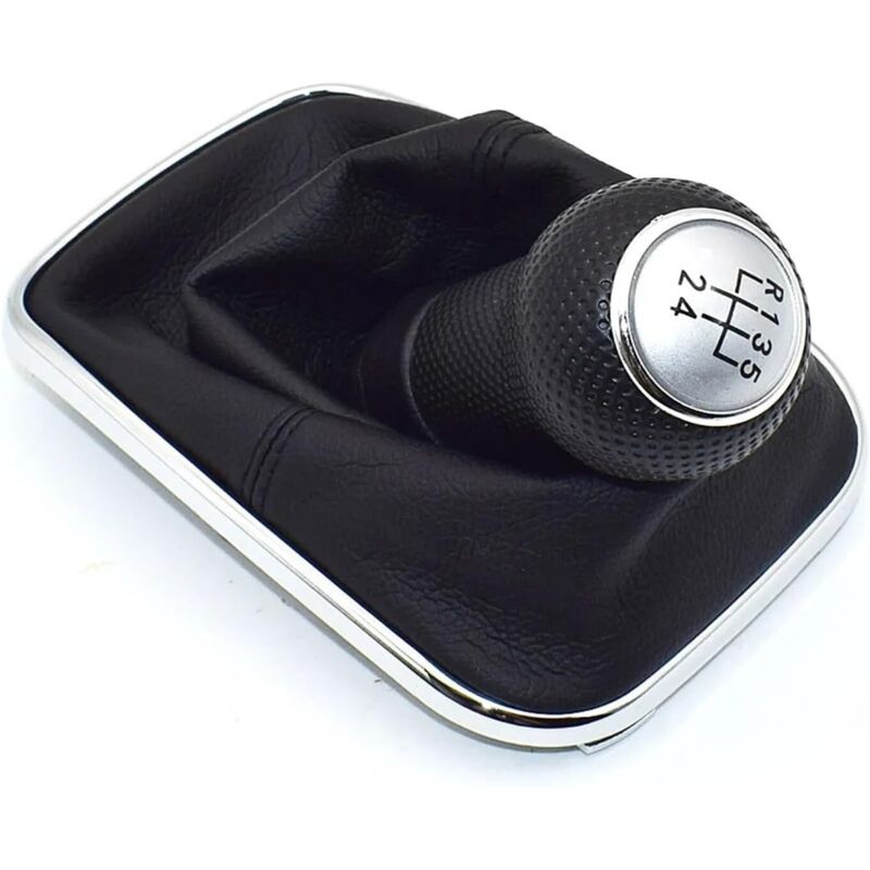 Schalthebelgriff Für Volkswagen Golf 4, Gti, R32, Bora, Jetta (1999–2004) – Schwarzer Spritzgussgriff, Durchmesser 23 Mm, Kompatibel Mit 5-gang-schaltgetriebe