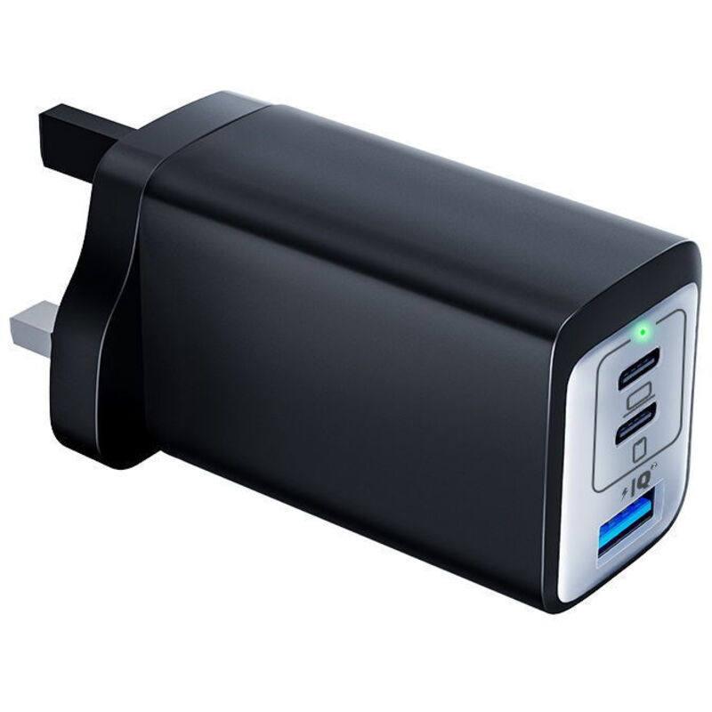 Usb-c-ladegerät 65 W Mit 3 Anschlüssen, Pps-technologie, Kompakt Und Ultraleicht (735 G), Kompatibel Mit Macbook Pro/air, Ipad Pro, Iphone 16/16 Plus/16 Pro, Ce- Und Rohs-zertifiziert