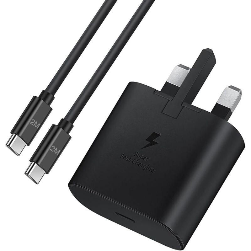 Schnellladegerät Usb-c 45 W Mit 2-m-usb-c-kabel – Kompatibel Mit Samsung Galaxy S23, S24 Und S22
