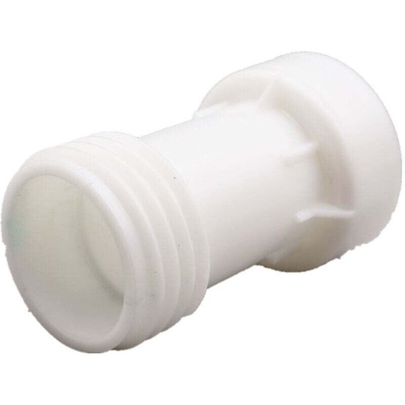 Ibc-adapter S60×6 Mit Verlängerter Zwischenplatte – Gerader Gewindeanschluss S60×6 Auf S60×6 (grobgewinde), Inkl. Dichtring P – Zubehör Für Ibc-behälter