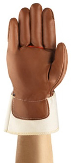 Schutzhandschuhe Ansell 52-547 Nitril Abriebfest Braun