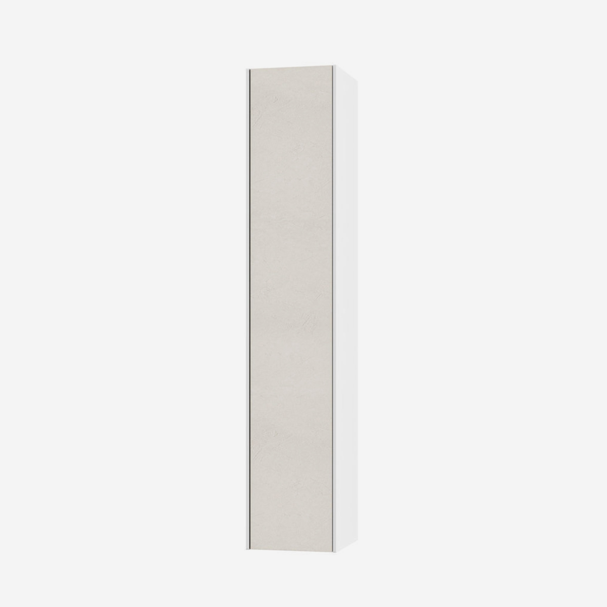 Raumsparende Badschrank-kommode Igea Mit Push-open-tür - Beige