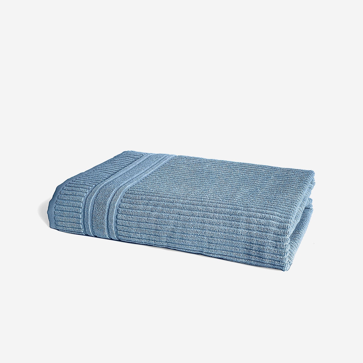 100% Baumwoll-badetuch Für Strand Und Bad, 100x150 Cm, Arlo - Blau