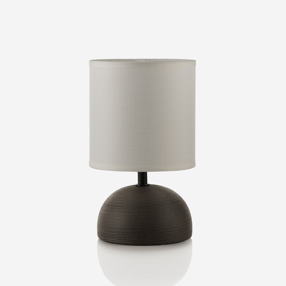 Aurilia Tischlampe Aus Keramik Und Stoff - Braun