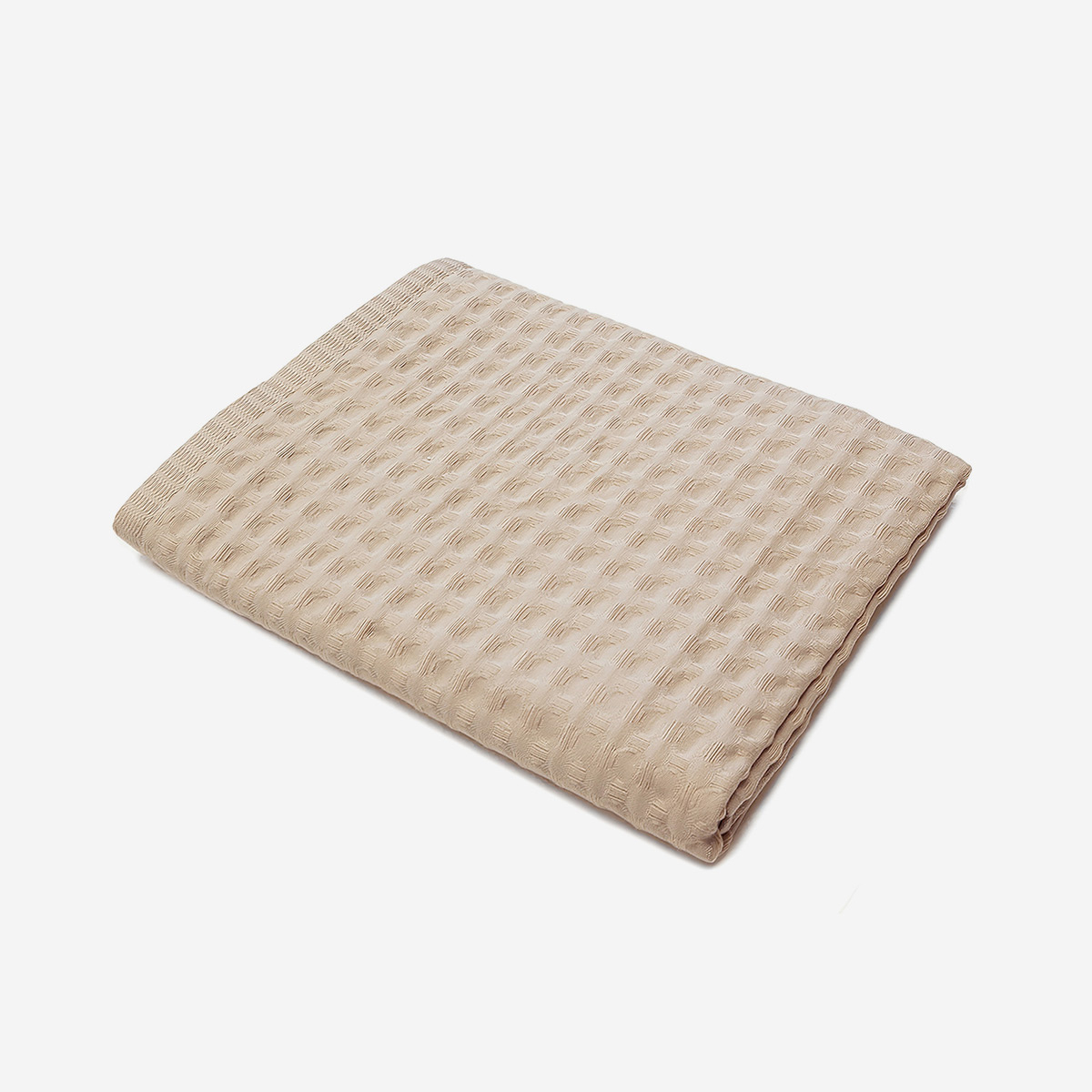Badetuch Aus Baumwolle 100x150 Cm Aria - Taubengrau