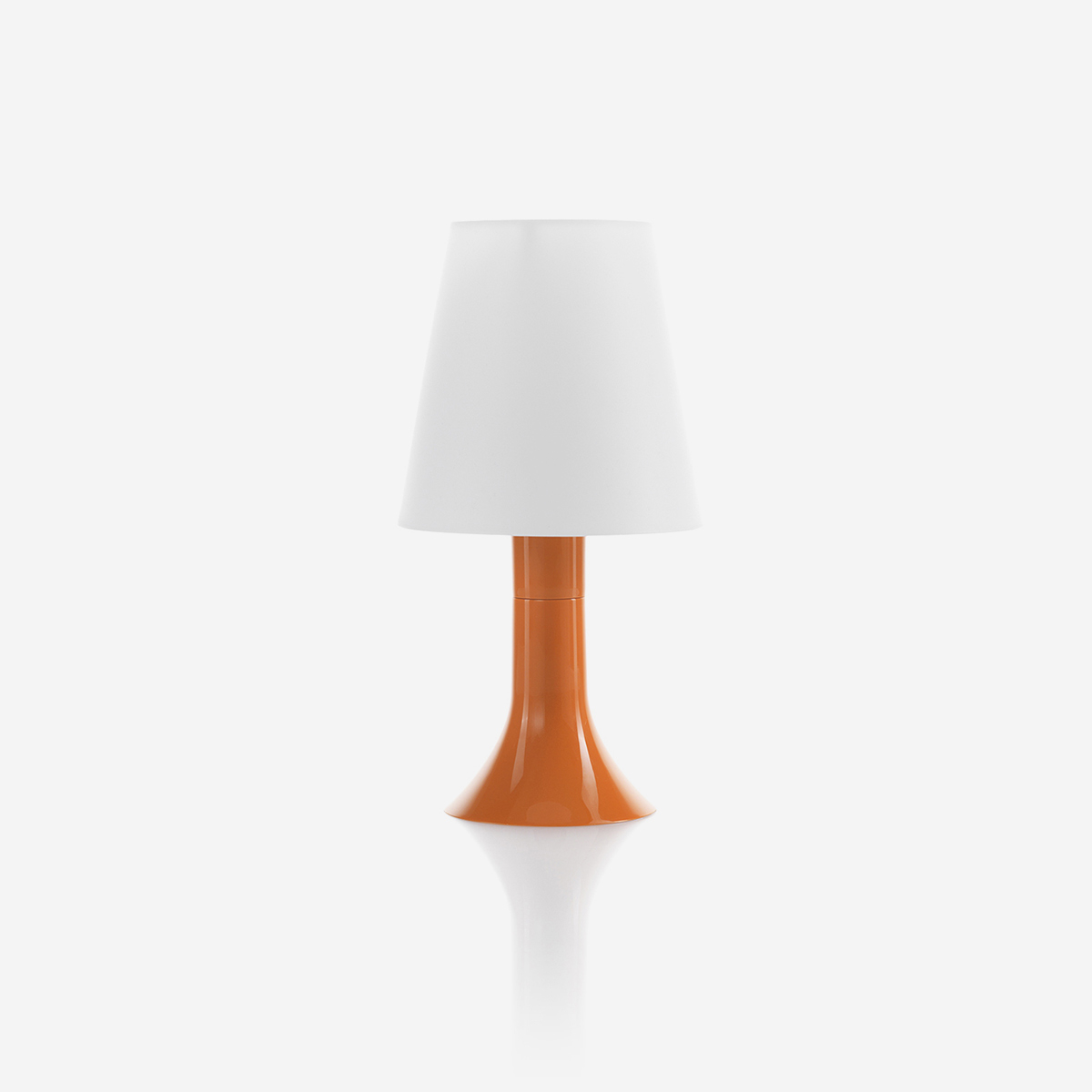 Moderne Lyron Tischleuchte Aus Polycarbonat - Orange