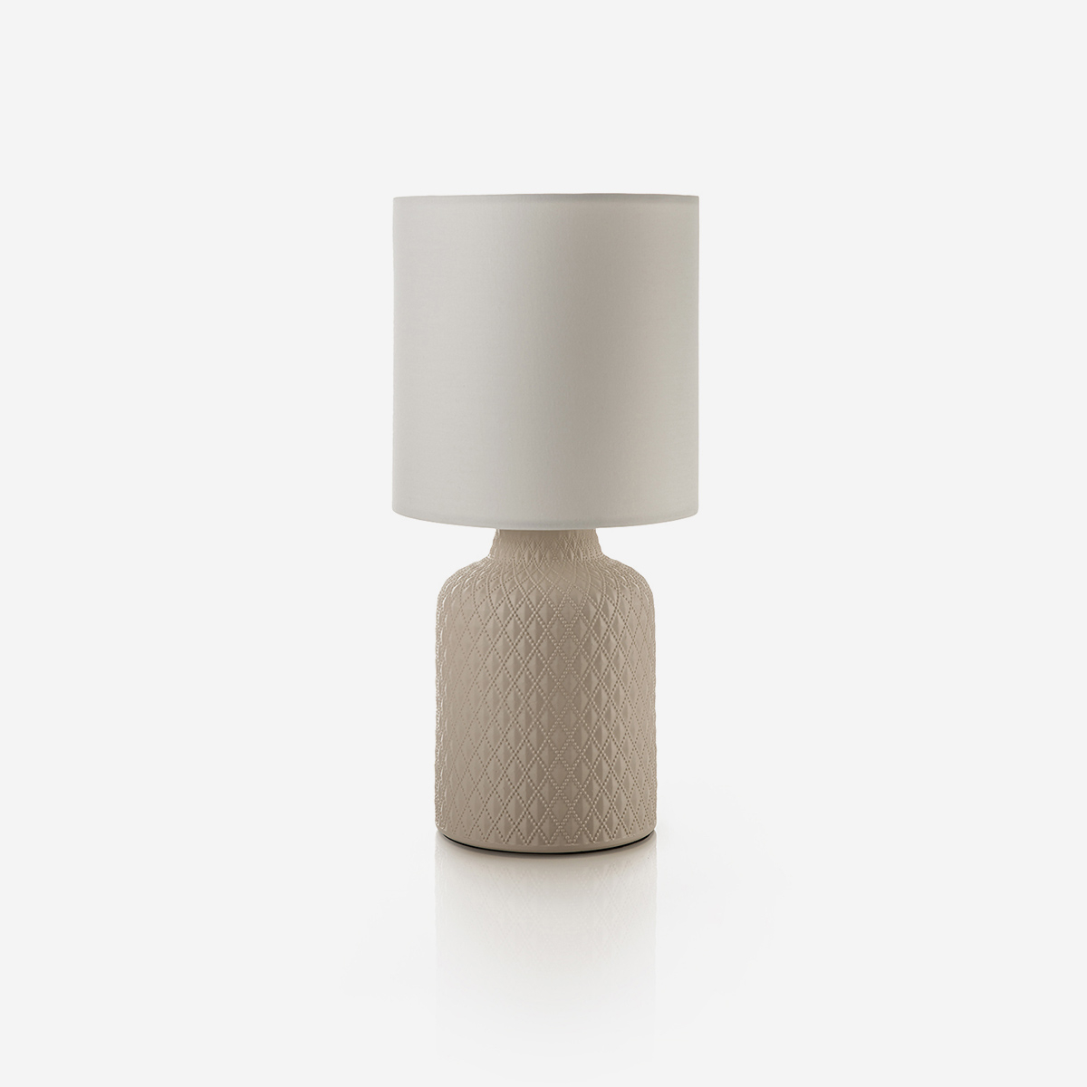 Tischlampe Aus Keramik Mit Zaffira-schirm - Pink