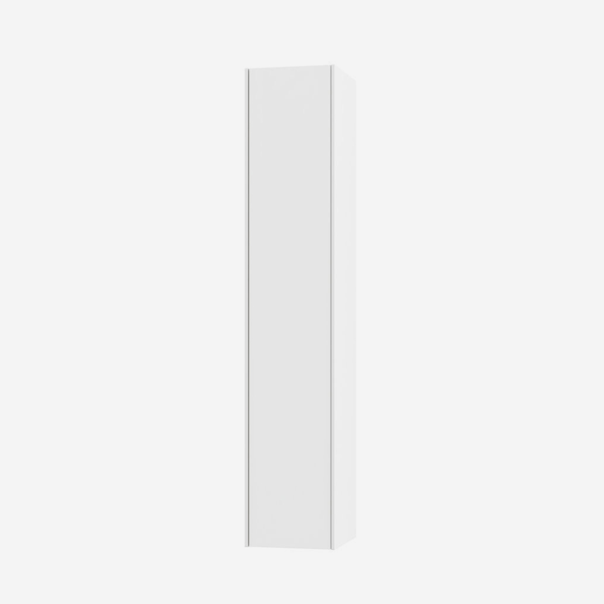 Raumsparende Badschrank-kommode Igea Mit Push-open-tür - Weiß