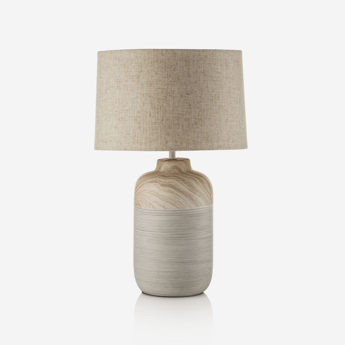 Keramik-tischlampe Valen 30 Mit Schirm
