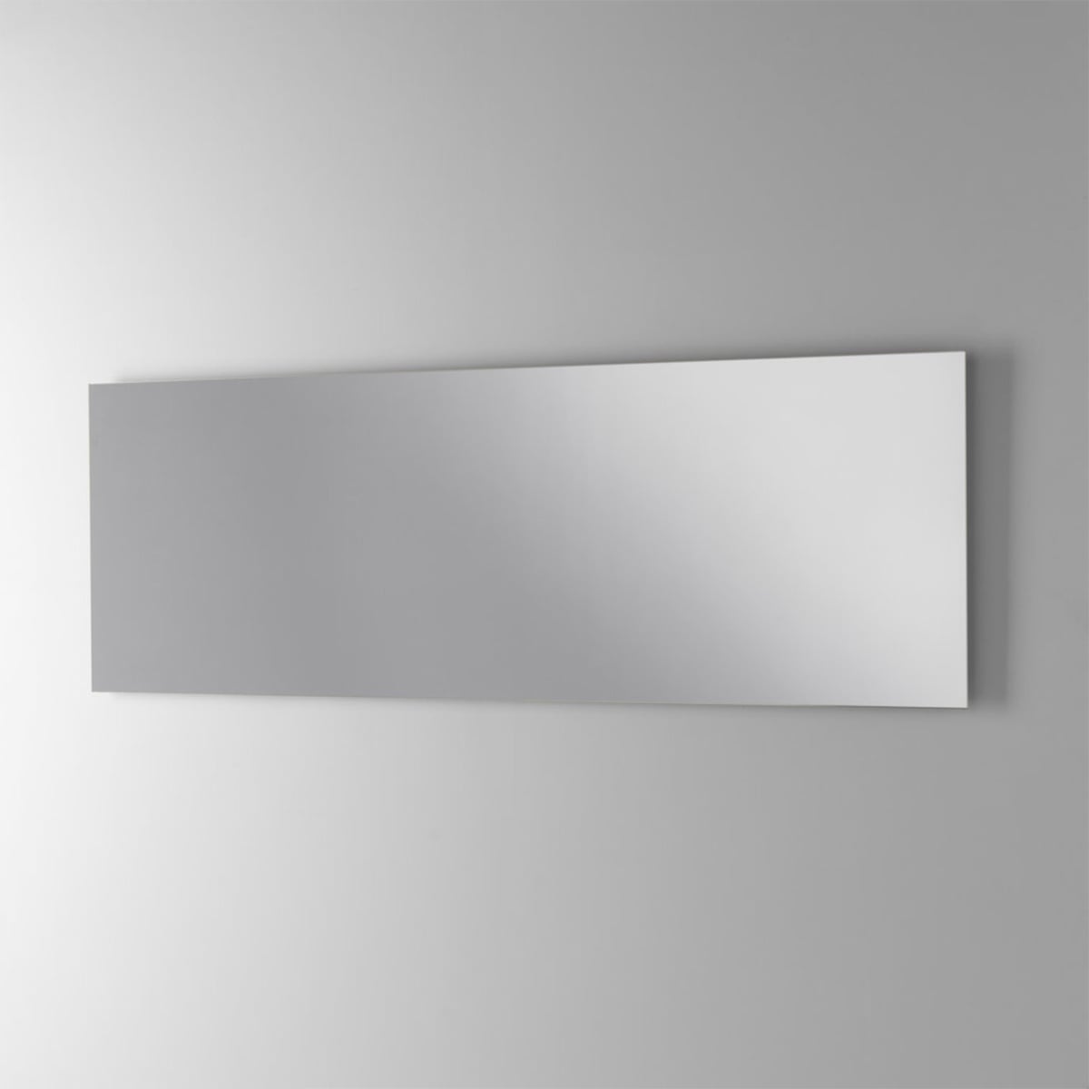 Wandspiegel Daryl 5 Rechteckig 135x48 Cm Mit Umkehrbarer Montage Für Badezimmer