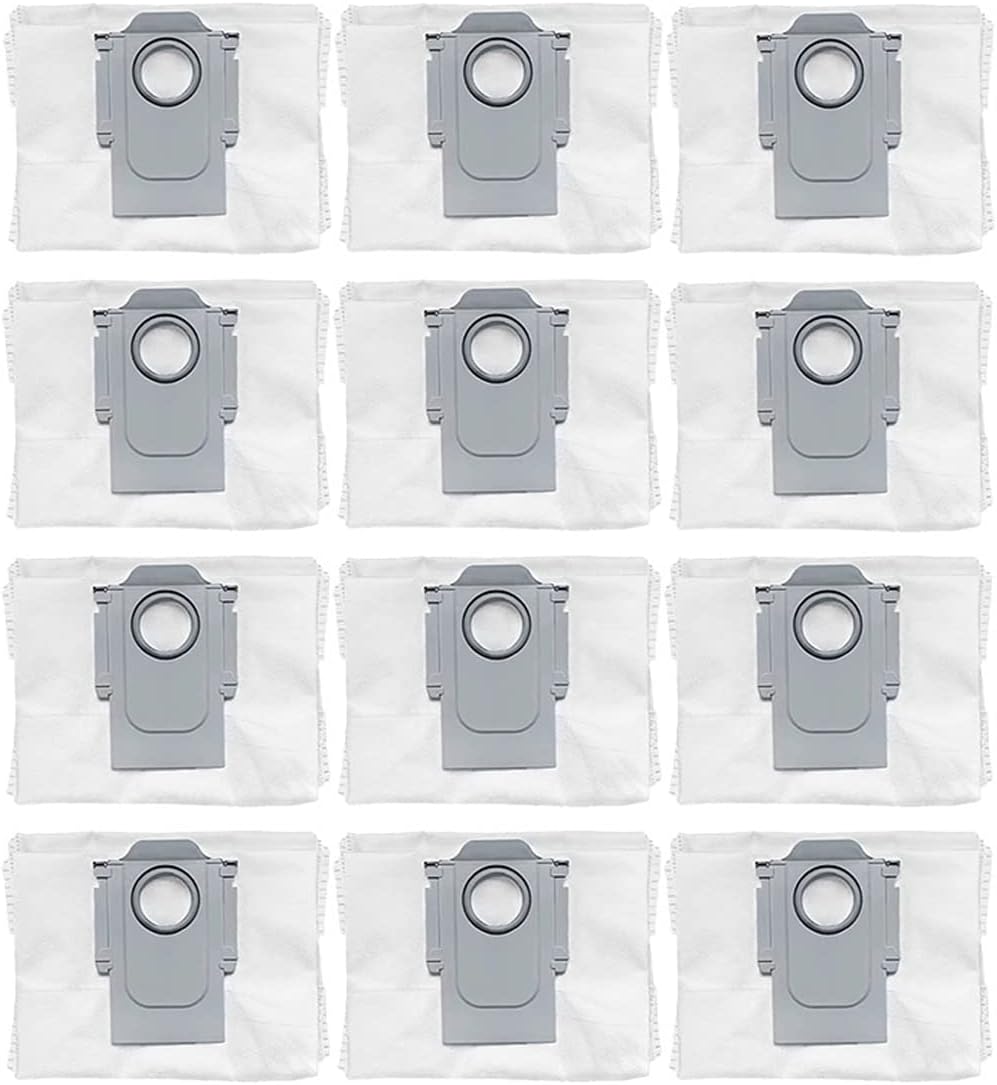 Dammsugarpåsar Pack De 12 Roborock S7 Maxv Ultra / S7 Pro Ultra / Q5 / Q5 Plus / Q7 / Q7 Plus / Q7 Max / Q7 Max Plus-aquaforge