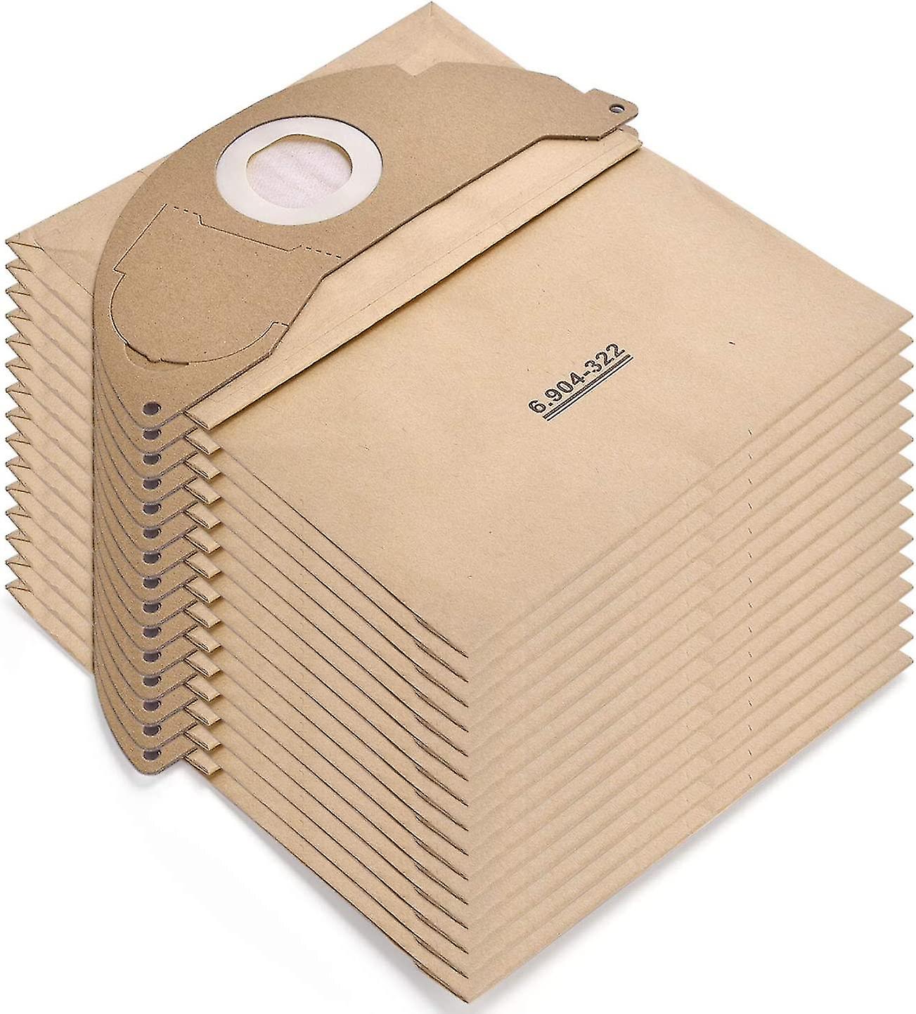 15 Staubsaugerbeutel Für Kärcher Wd2 Mv2 6.904-322.0 Wd 2.200 Wd2250 A2004 A2054 A2099 (nass- Und Trockensauger), Ersatzpapierfilter, F-aquaforge-beutel