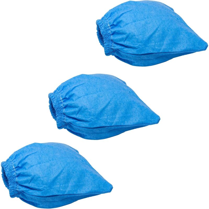Textilfilter Kompatibel Mit Dem Lidl/parkside Pnts 1300 Nass- Und Trockensauger – Waschbarer Filterbeutel, Blau, 3er-pack – Aquaforge