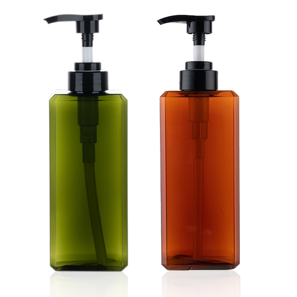Set Mit 2 X 650 Ml Pumpflaschen, Nachfüllbarer Kunststoff-lotionspender, Leere Pumpflasche Für Seife, Lotion Und Shampoo - Aquaforge