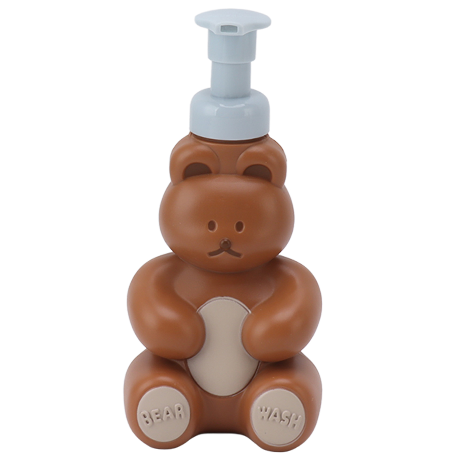 Leere Spenderflasche Für Flüssige Handseife, Shampoo Und Spülung Pumpflasche Zum Händewaschen Bärenförmig Klein Braun. – Aquaforge