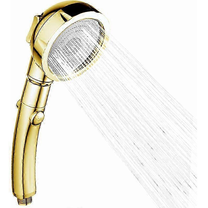 Universelle 3-düsen-handbrause, Goldfarben - Aquaforge