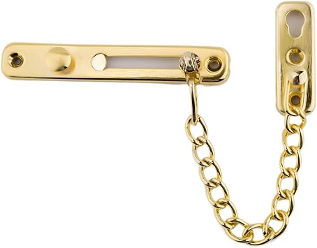 1 Türkettenschloss (goldfarben), Sicherheitskette Aus Edelstahl - Aquaforge