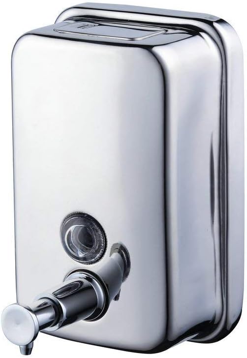Aquaforge Doppelspender Für Seife, Shampoo Und Duschgel, Chrom-finish, Edelstahl 304, 800 Ml