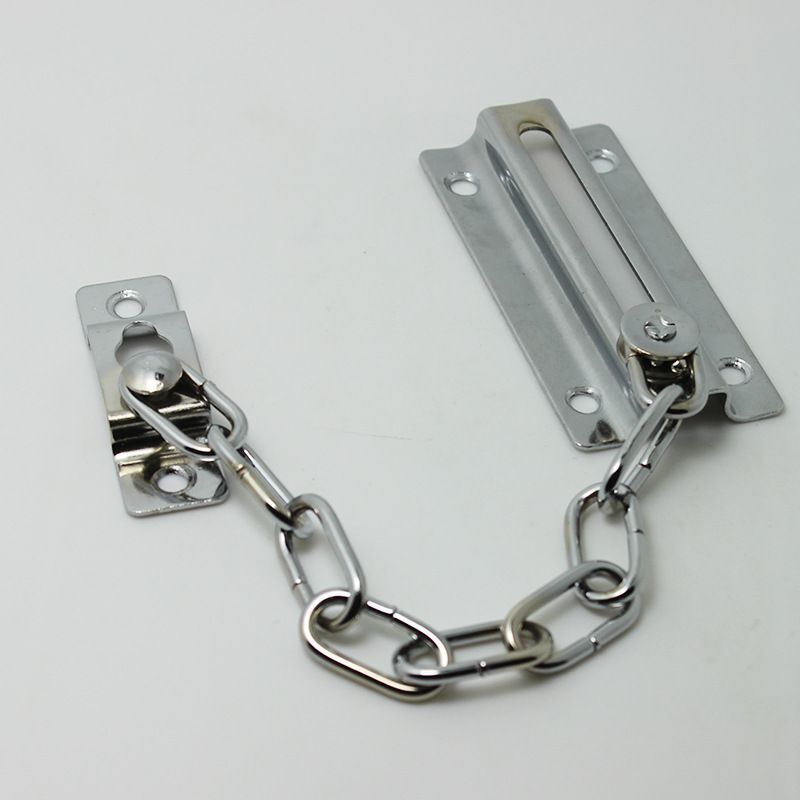 Türgitter Aus Massivem Edelstahl Mit 9-gliedriger Kette, Silber, 1-aquaforge
