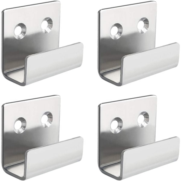 Kleiderstange Aus Edelstahl, Bilderhaken, Spiegelklemmen, Spiegelhalterungen, Aufhängeset (15 Mm Innenbreite) – Aquaforge