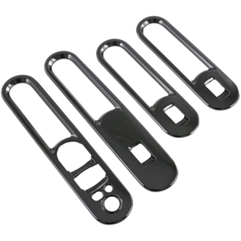 Glänzend Schwarze Abdeckung Für Den Fensterheberschalter An Der Türarmlehne Des Aquaforge-automobils (modelljahr 2022).