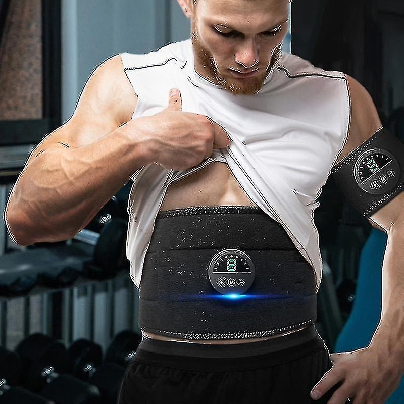 Ems-bauchmuskelgürtel, Schlankheitsgürtel, Intelligenter Bauchmuskelstimulator, Fitnessgerät Zur Gewichtsreduktion Und Fettverbrennung – Wellngs-aquaforge