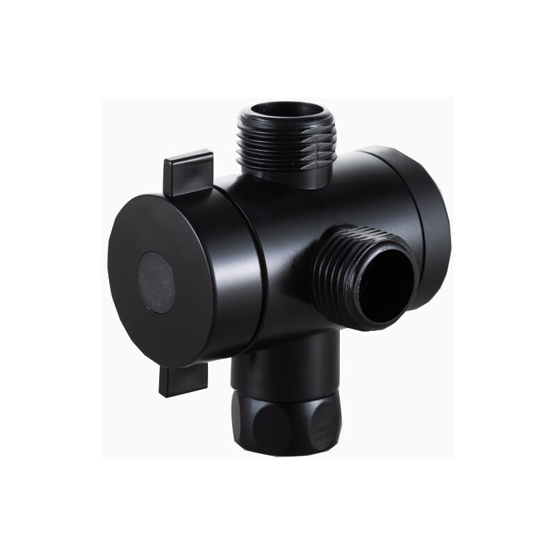 3-stufiger Duschwasserschalter, Multifunktionsadapter Für G1/2-zoll-wc, Bidet Oder Schwarz - Aquaforge