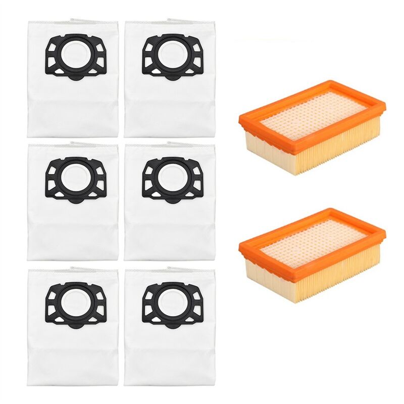 Ersatz-staubschutzhülle Für Die Nass- Und Trockensauger Premium Mv4, Mv5, Mv6 Und Wd4, Wd5 Und Wd6. Inklusive Hepa-filter. – Aquaforge