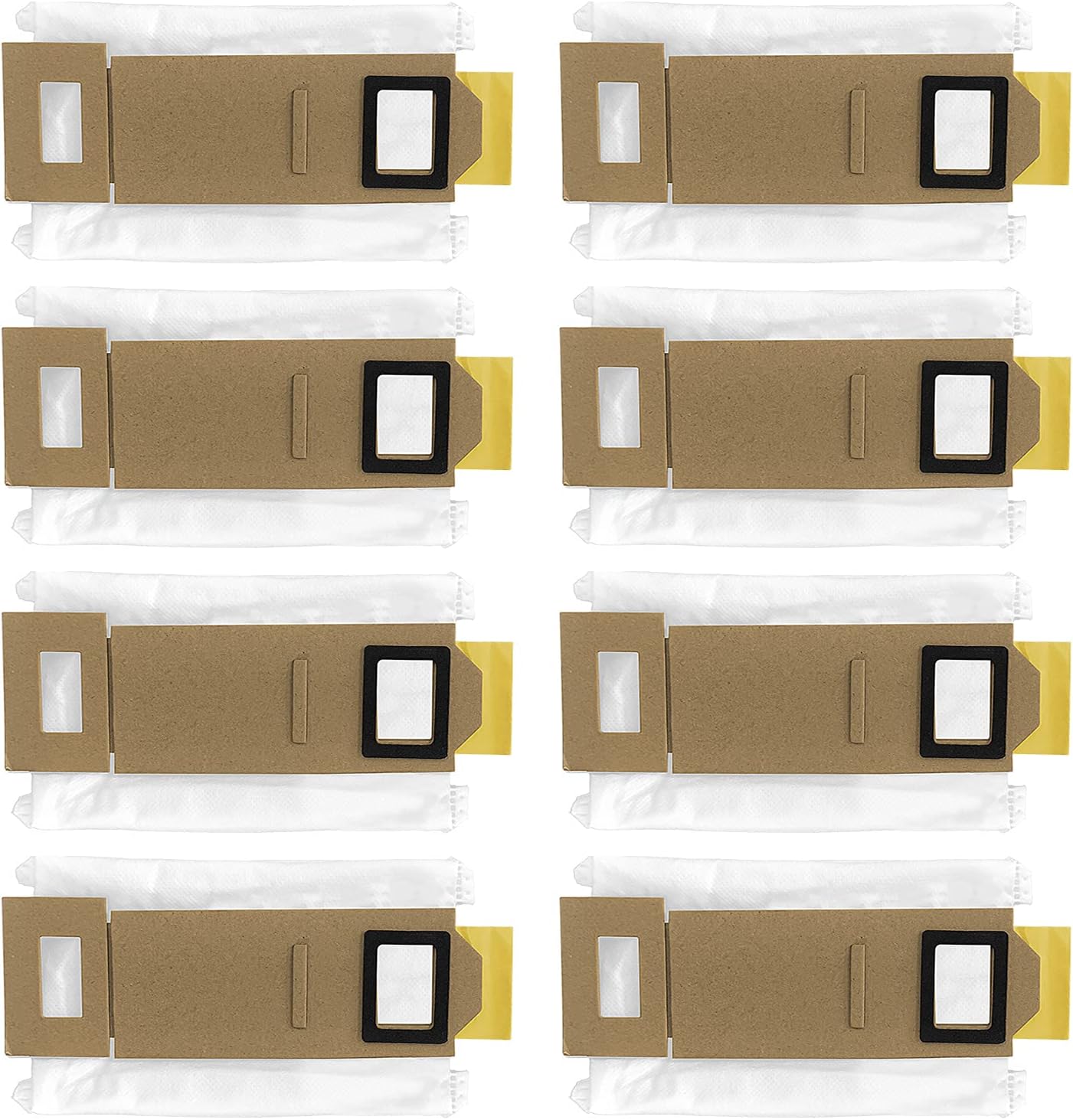 Ersatzbeutel-set Für Xiaomi Roborock Staubsauger, Große Kapazität, Einfache Installation, Kompatibel Mit Der Automatischen Entleerungsstation (8er-pack). – Aquaforge
