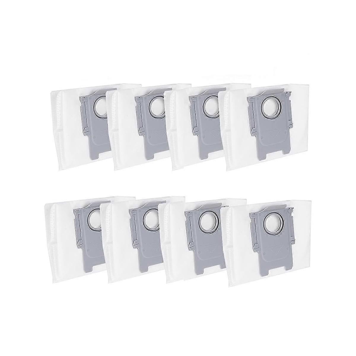 8er-pack Ersatz-staubsaugerbeutel Für Roborock S8+ / S8 Pro Ultra / S7 Maxv Ultra / Q5 / Q5+ / Q7+ / Q7 Max+ - Aquaforge
