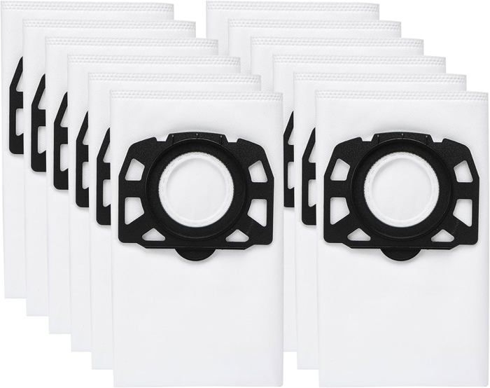 Kfi 357 Packung Mit 12 Beuteln Für Kärcher Wd2 Plus/wd3/kwd1/kwd2/kwd3/wd3.200 - Wd3.800 M/se4001-aquaforge Nass- Und Trockensauger