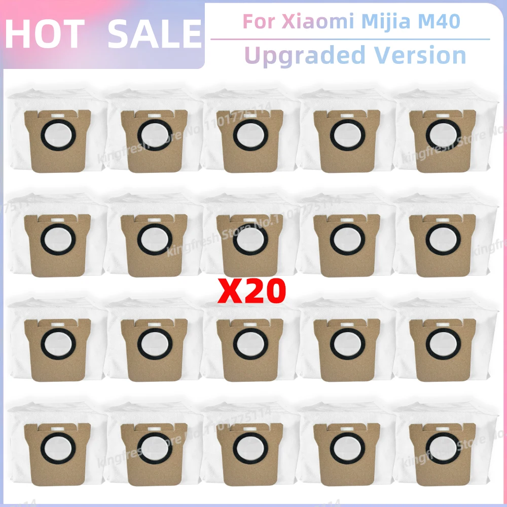 Kompatible Ersatzteile Für Den Xiaomi Mijia M40 D110cn Staubsauger: Tricut-bürstenkopf, Seitenbürste, Hepa-filter, Reinigungstuch, Staubbeutel. – Aquaforge