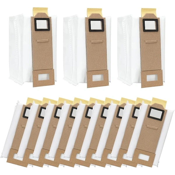 12er-pack Ersatzbeutel Für Roborock S7, S7 Plus, S7 Max, T7s Und T7s Plus Staubsauger - Xin-aquaforge