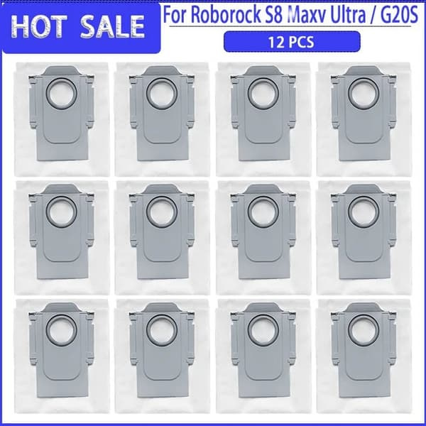 Staubsaugerbeutel Für Roborock S8 Maxv / Ultra G20s (12er-pack) - Aquaforge