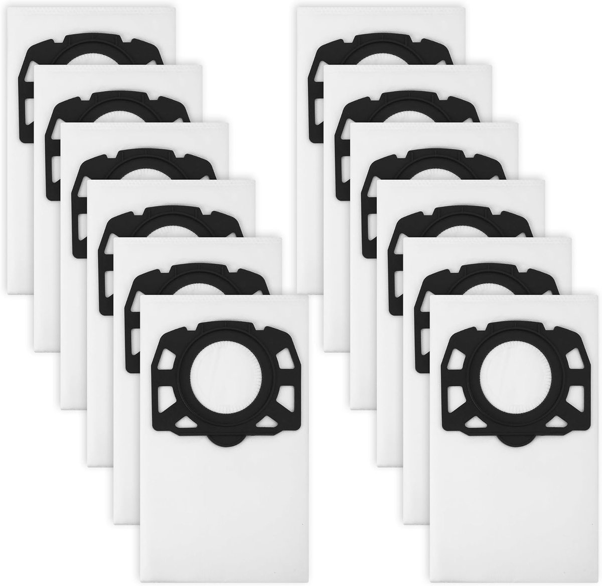 12 Beutel Für Kärcher Wd4, Wd5, Wd6, Wd5 P, Wd6 P, Mv4, Mv5, Mv6 Staubsauger, 487 Vliesfilterbeutel, Filterbeutel Für Nass- Und Trockensauger,... - Aquaforge