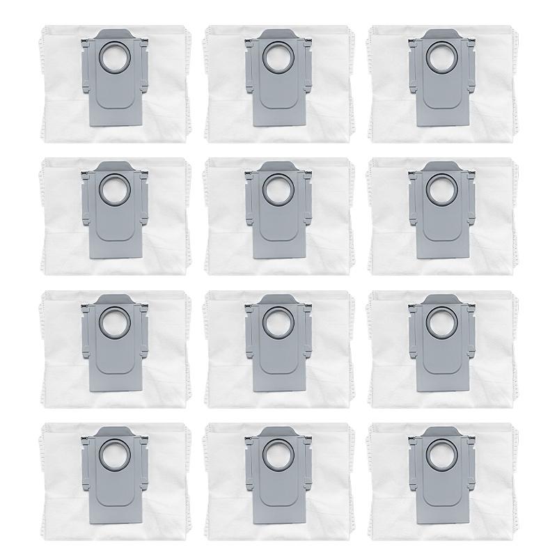 Pack De 12 Inf Dammsugarpåsar Roborock S7 Maxv Ultra/s7 Pro Ultra/q5/plus/q7/plus/max/max Plus-aquaforge