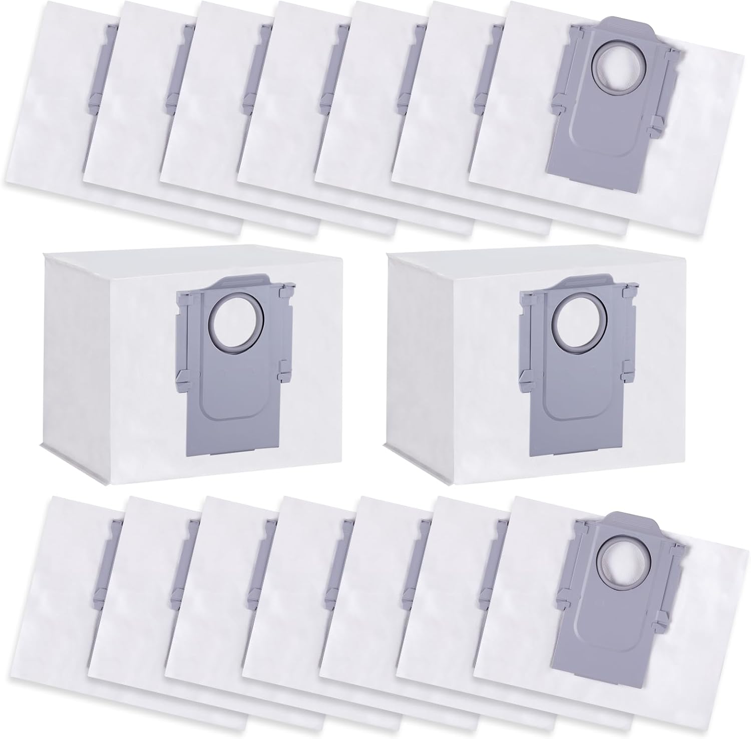 Ersatz-staubbeutel Für Roborock S8+/ S8 Pro/ S7 Maxv Ultra/ S7 Pro/ Q7+/ Q7 Max+/ Q8 Max+/ Q5 Pro+/ Q5+ - Aquaforge