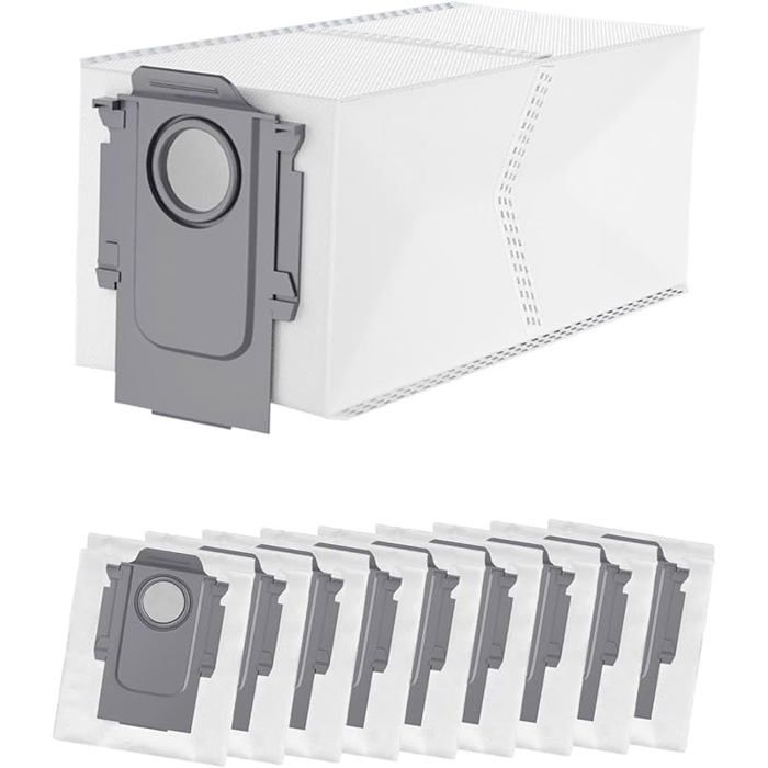 Vuszr-beutel (10er-pack) Für Roborock Q Revo/qrevo Pro/qrevo Maxv/qrevo Curv/s8 Maxvultra/s Staubsauger Bürsten Und Zubehör Für Staubsauger – Aquaforge