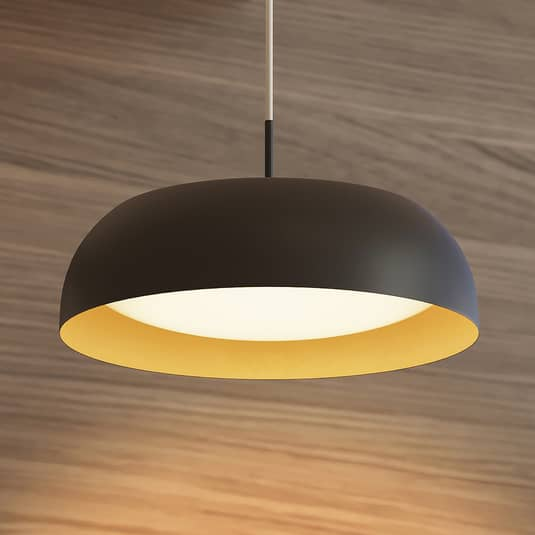 [gebraucht] B-ware Arcchio Karuna Led Hängeleuchte Hängeleuchte Lampe Leuchte Schwarz Gold Metall