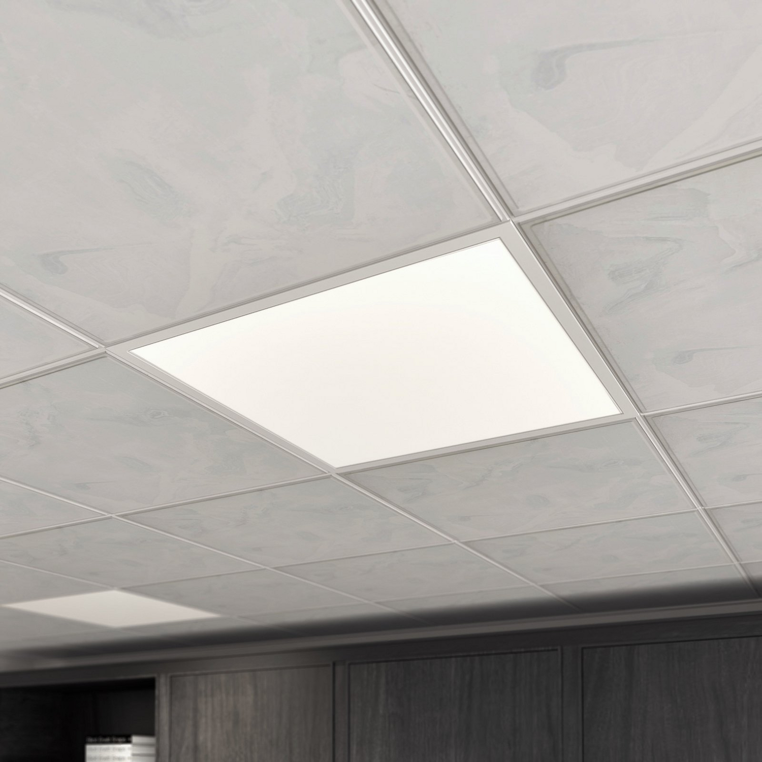 [gebraucht] B-ware Arcchio Harita Led Panel Dip Schalter Deckenlampe Deckenlampe Lampe 62cm