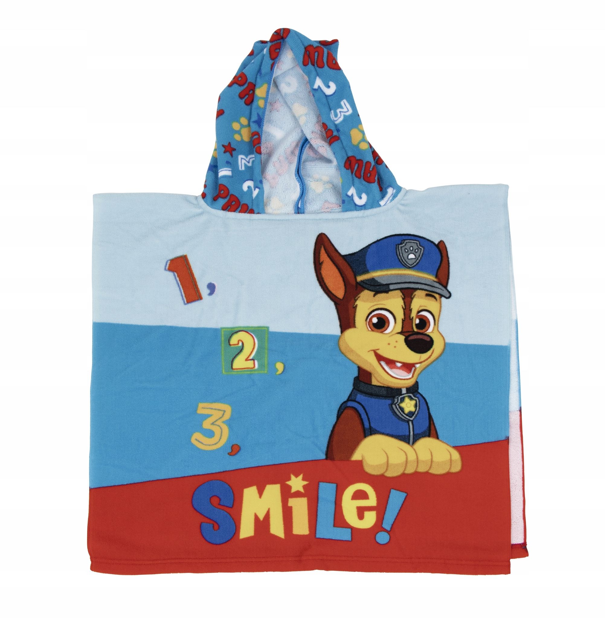 Paw Patrol Poncho Kapuzenbadetuch