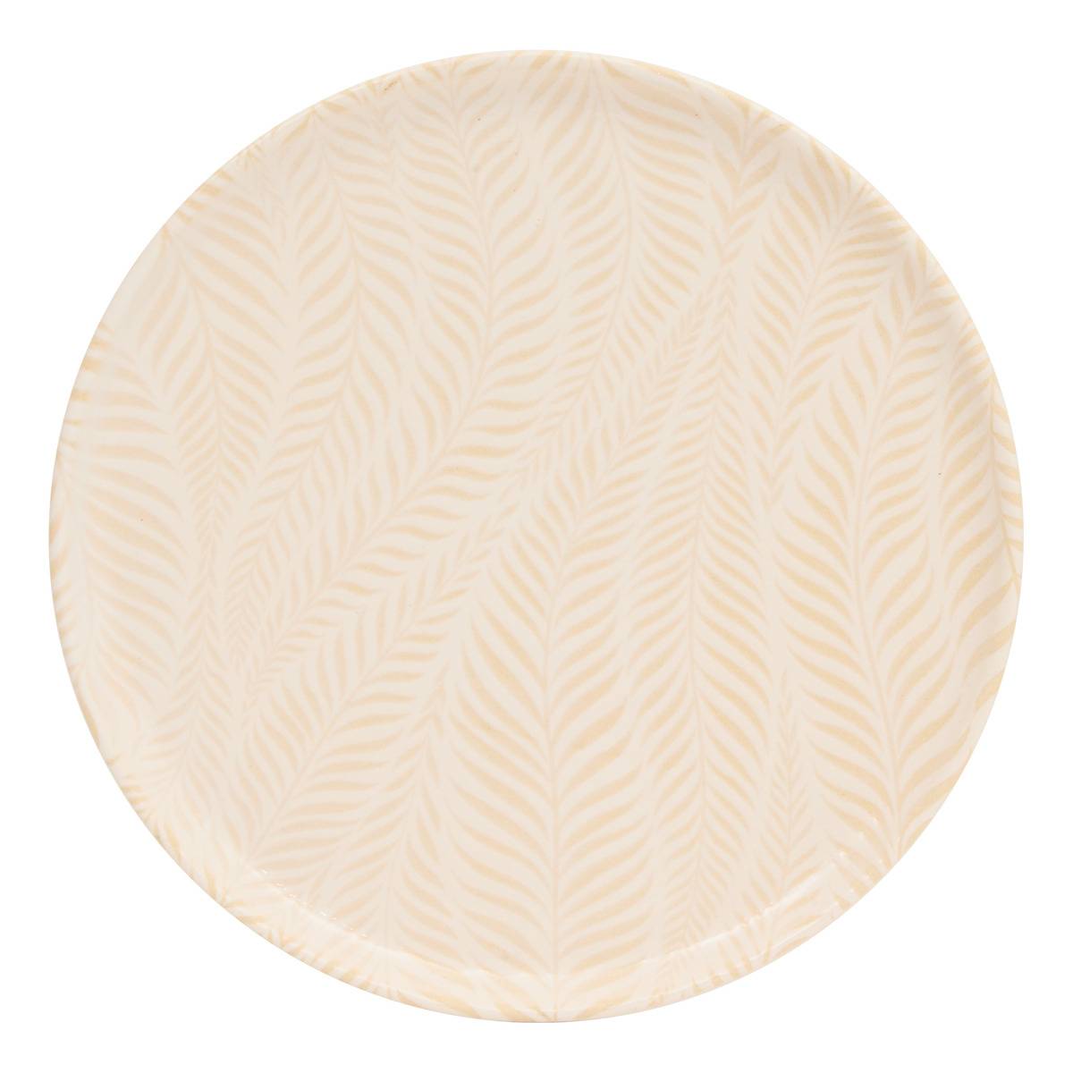 Dessertteller Gina D22cm Creme - Atmosphera Créateur D'Intérieur