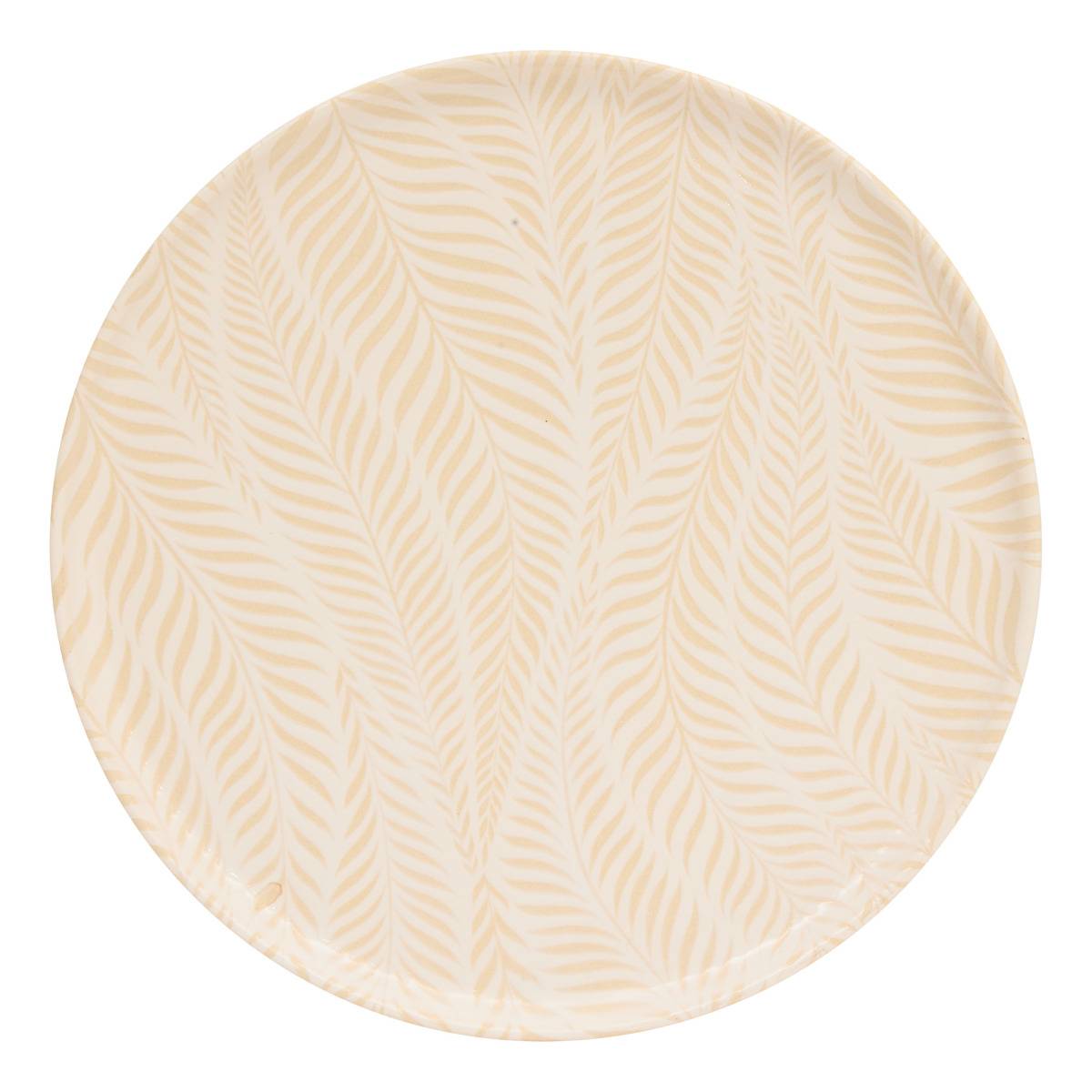 Platzteller Gina D28cm Creme - Atmosphera Créateur D'Intérieur