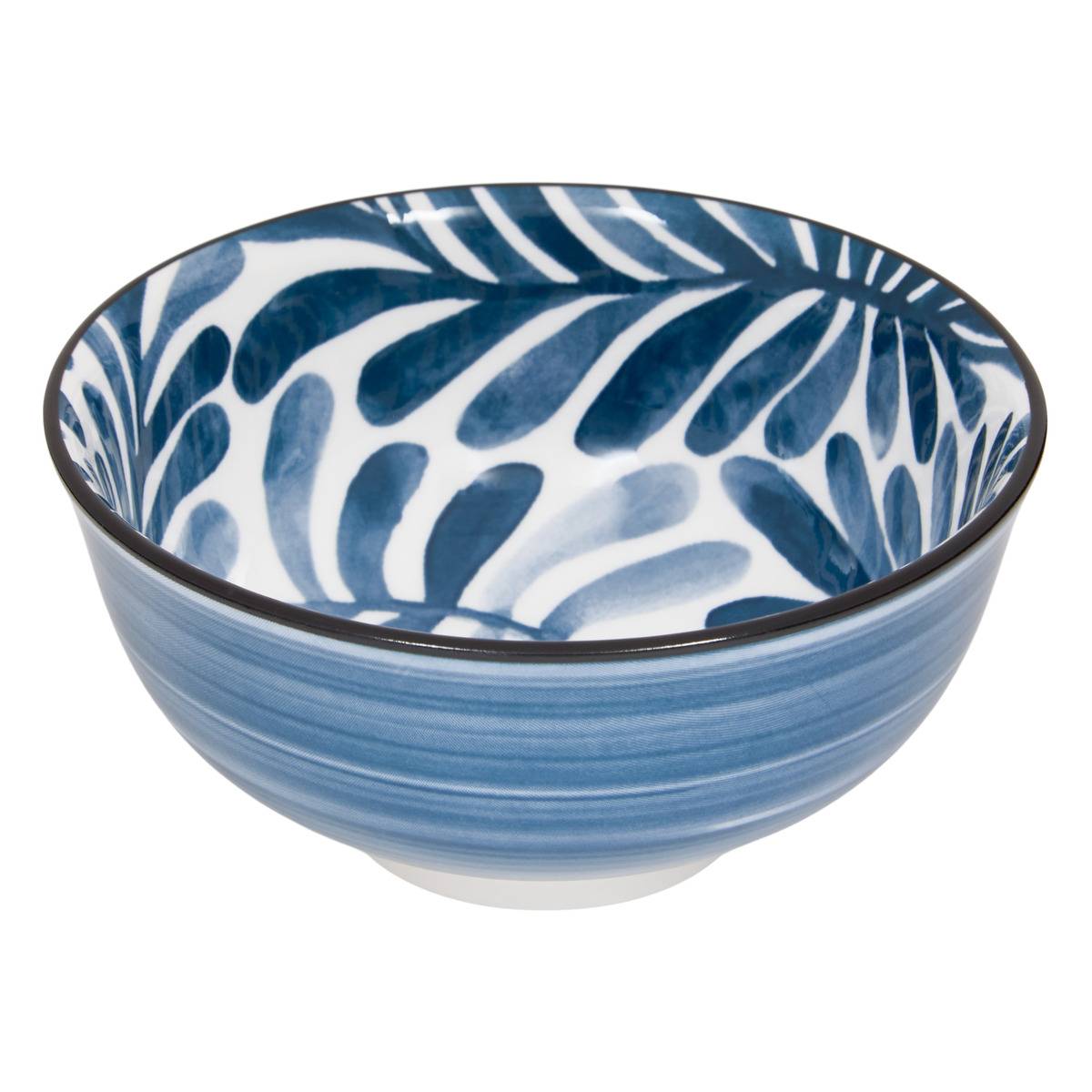 Umami-schale D11cm Blaues Blatt - Atmosphera Créateur D'Intérieur